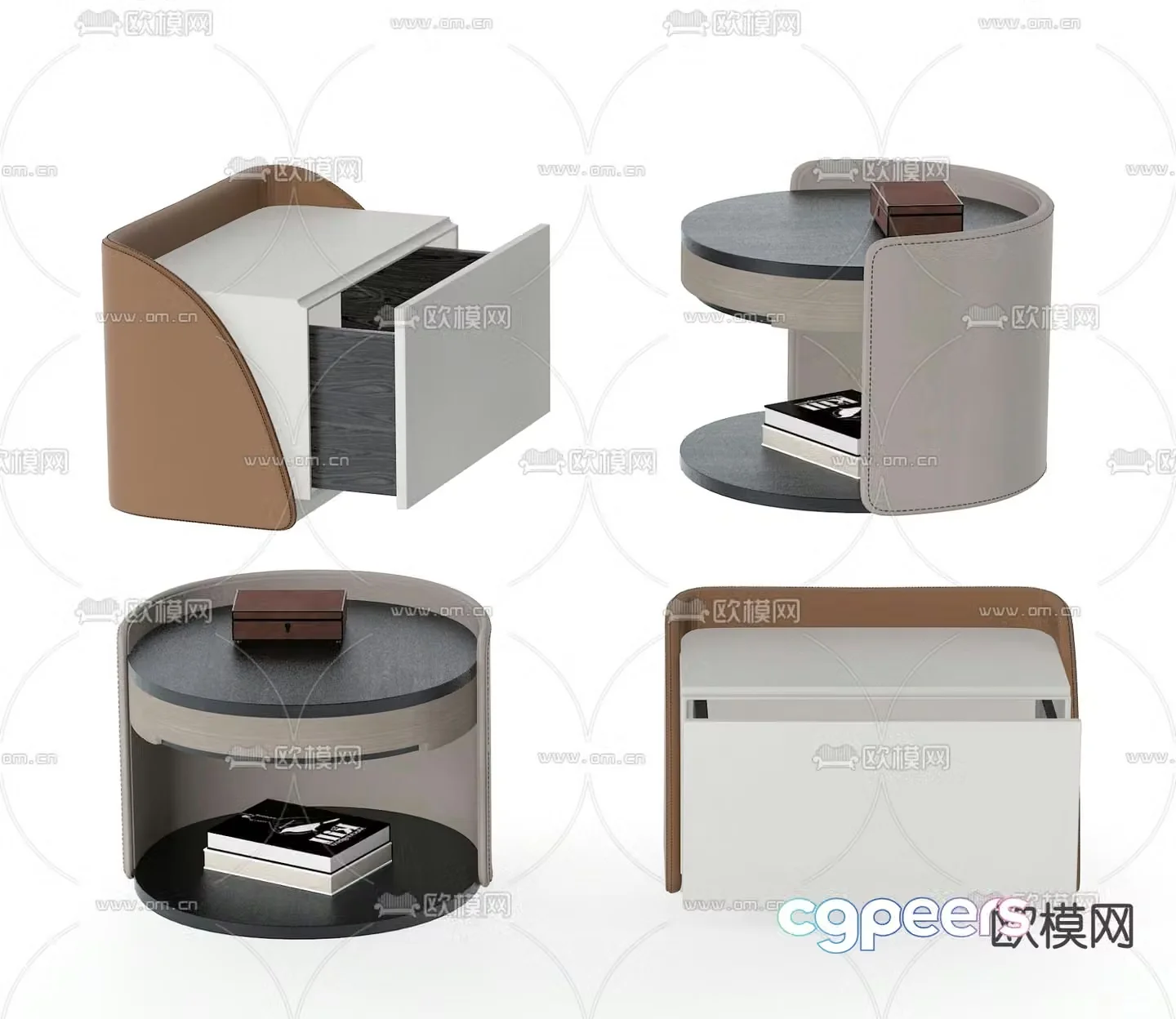 bedside table 3d model