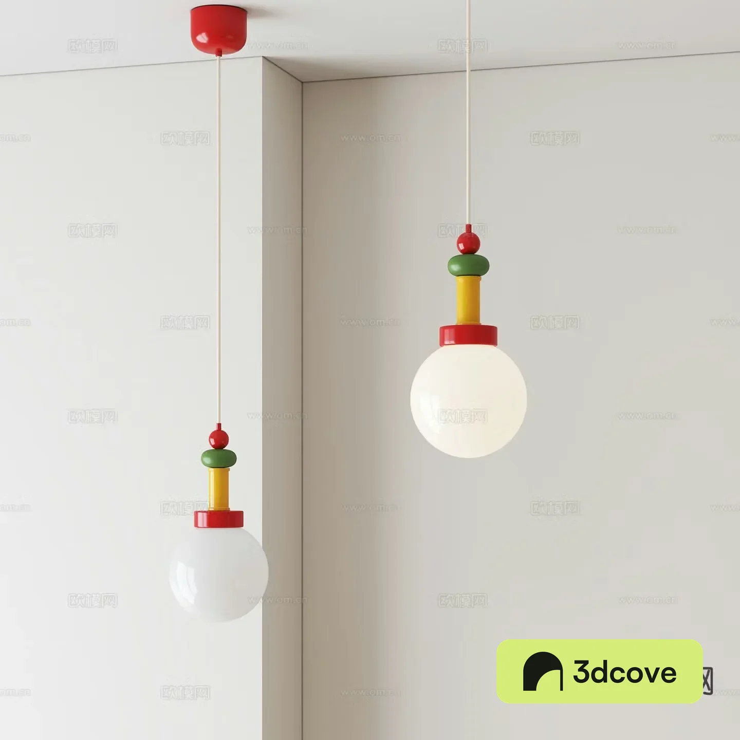 Dopamine chandelier colorful chandelier