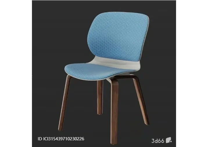 Wooden Chair 3D Model – 706 – VRAY Render