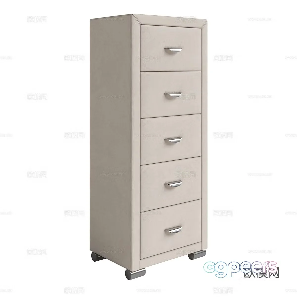 Modern simple chest of drawers chest of drawers simple cabinets low cabinets decorative cabinets 3D model