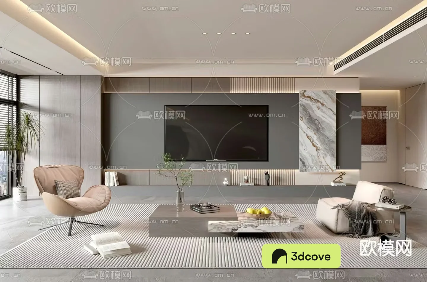 TV background wall