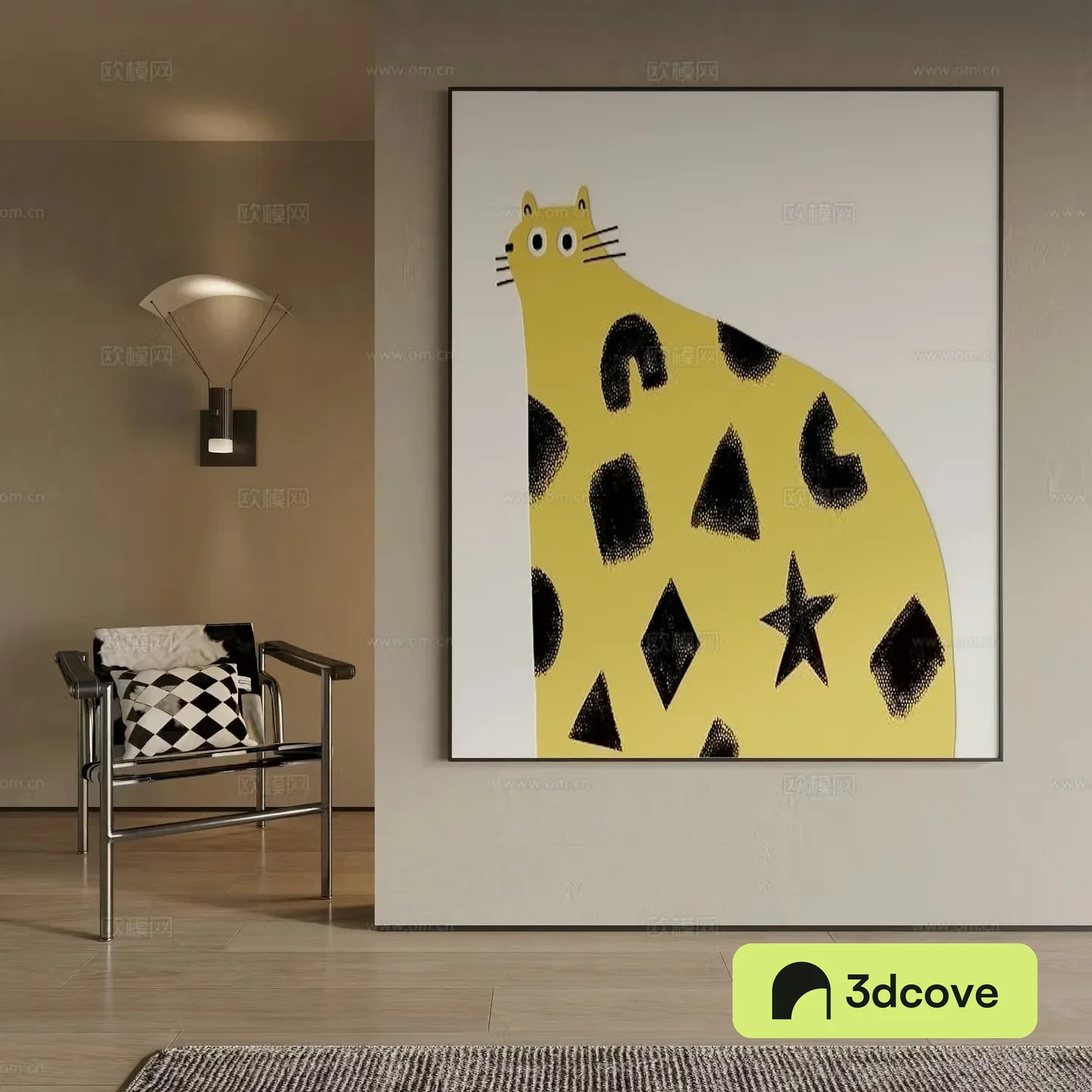 Modern decorative painting