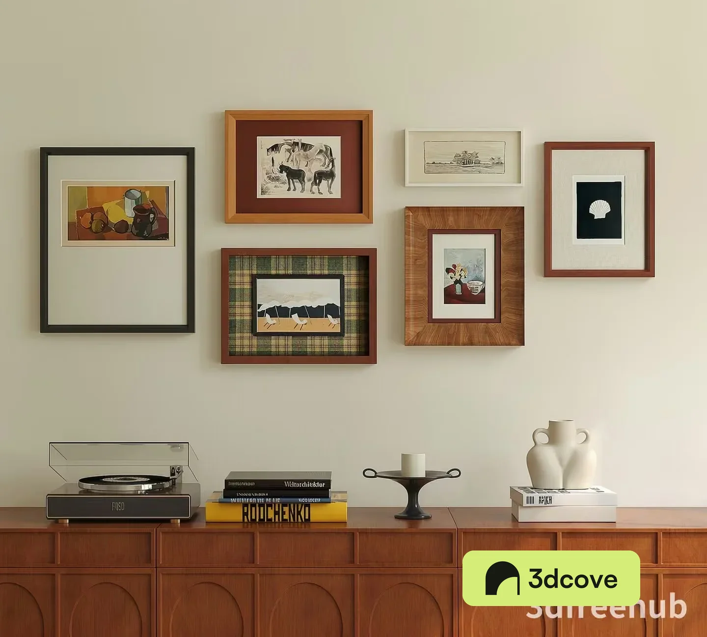 Mid-Century Modern Art Gallery
