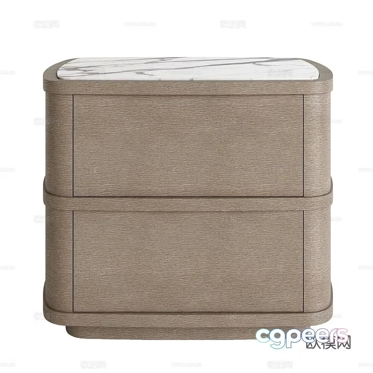 New Chinese Eichholtz – Cabana nightstand 3D model