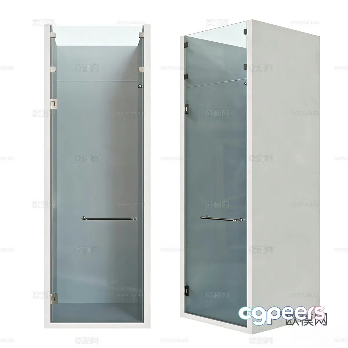 Shower sauna 3d model