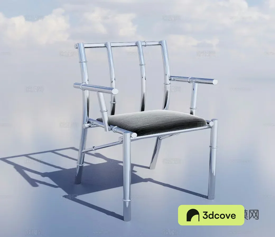Stainless steel chair dining chair