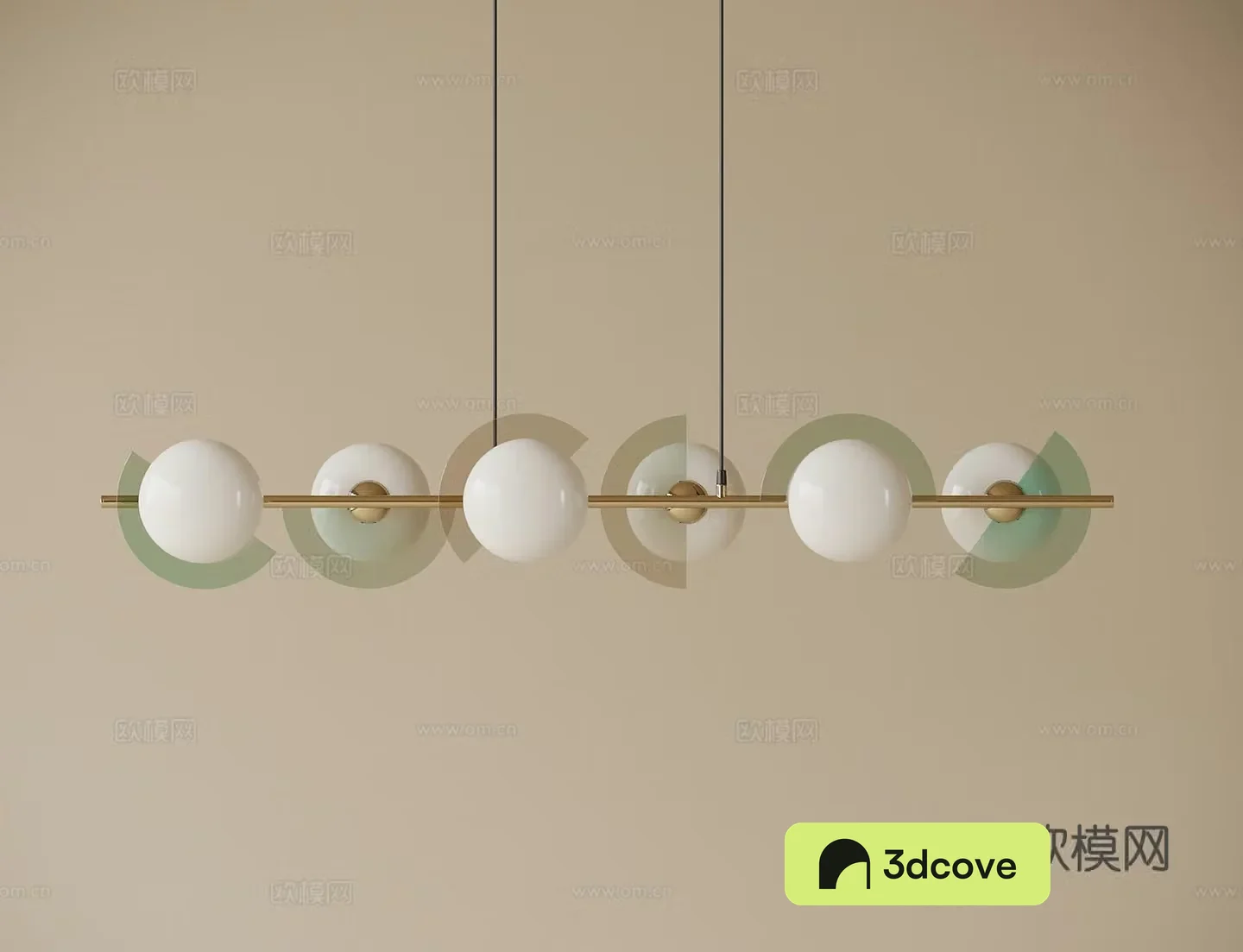 Modern restaurant chandeliers