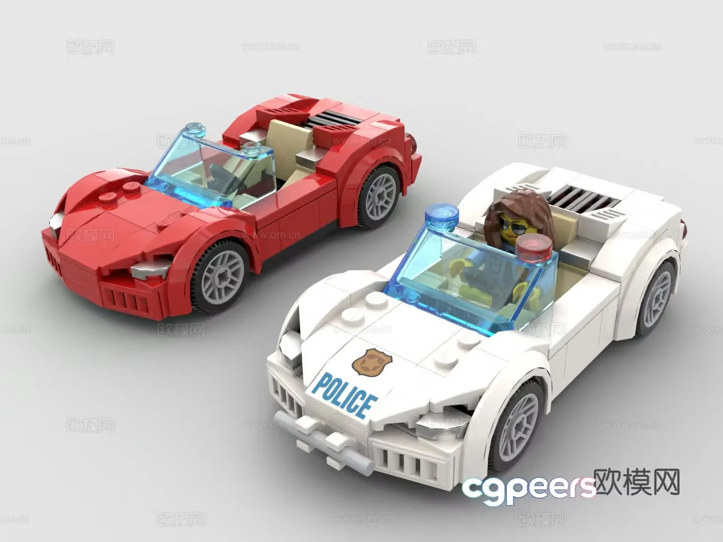 LEGO LEGO toys building block roadster 3d model
