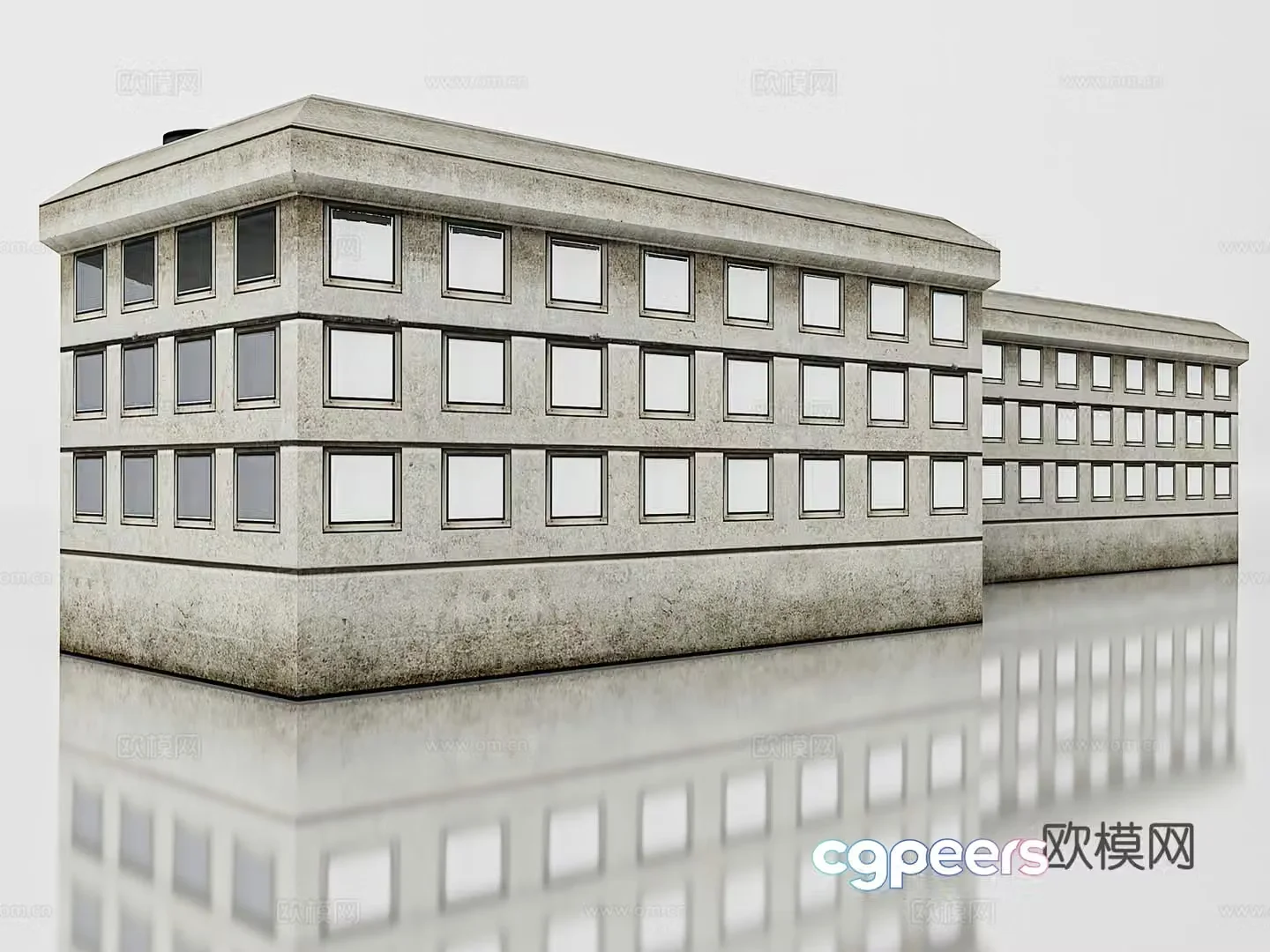 Office building 3d model