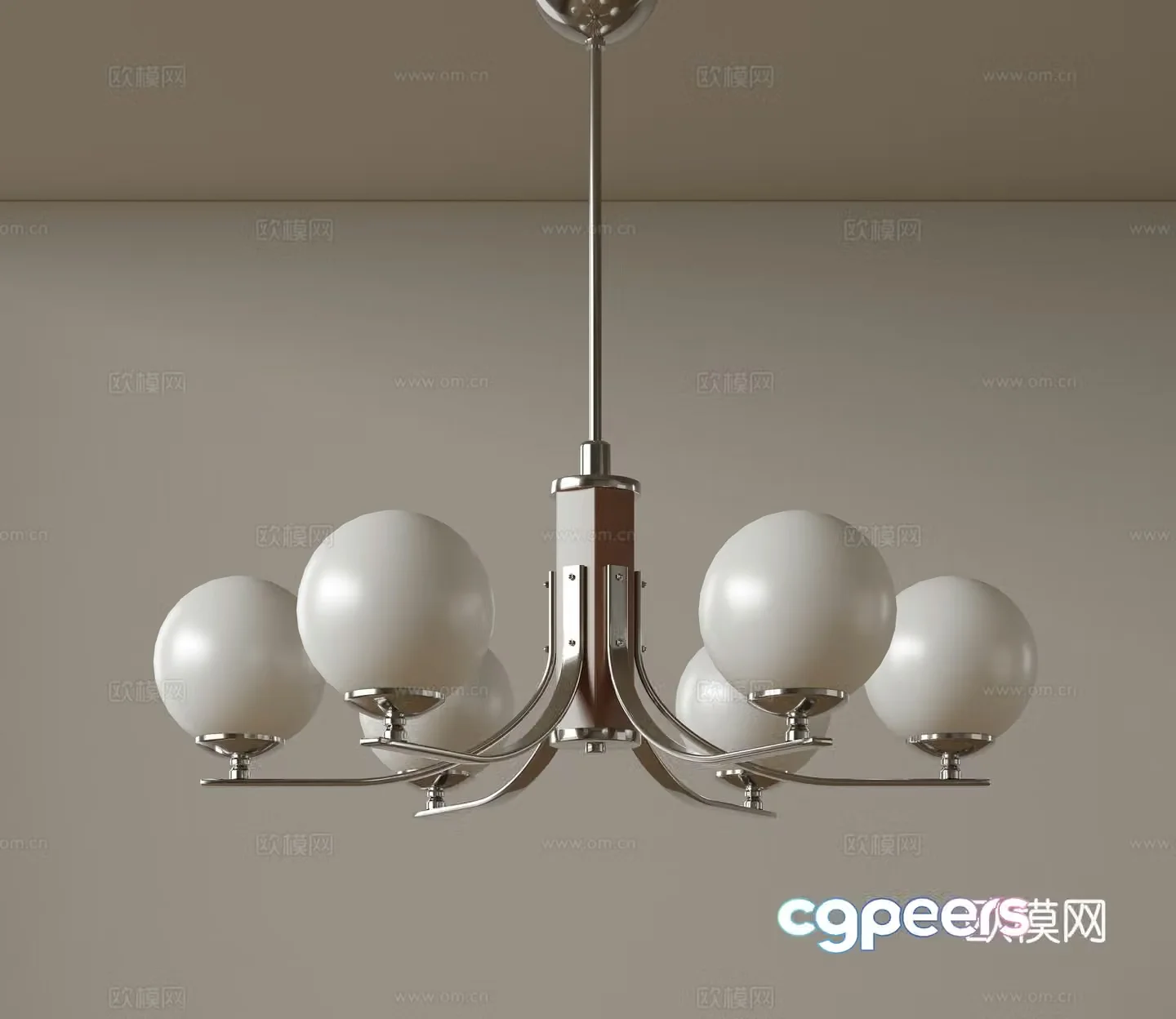 Modern medieval style chandelier Minimalist cream style chandelier Nordic simple chandelier Restaurant chandelier American 3D model