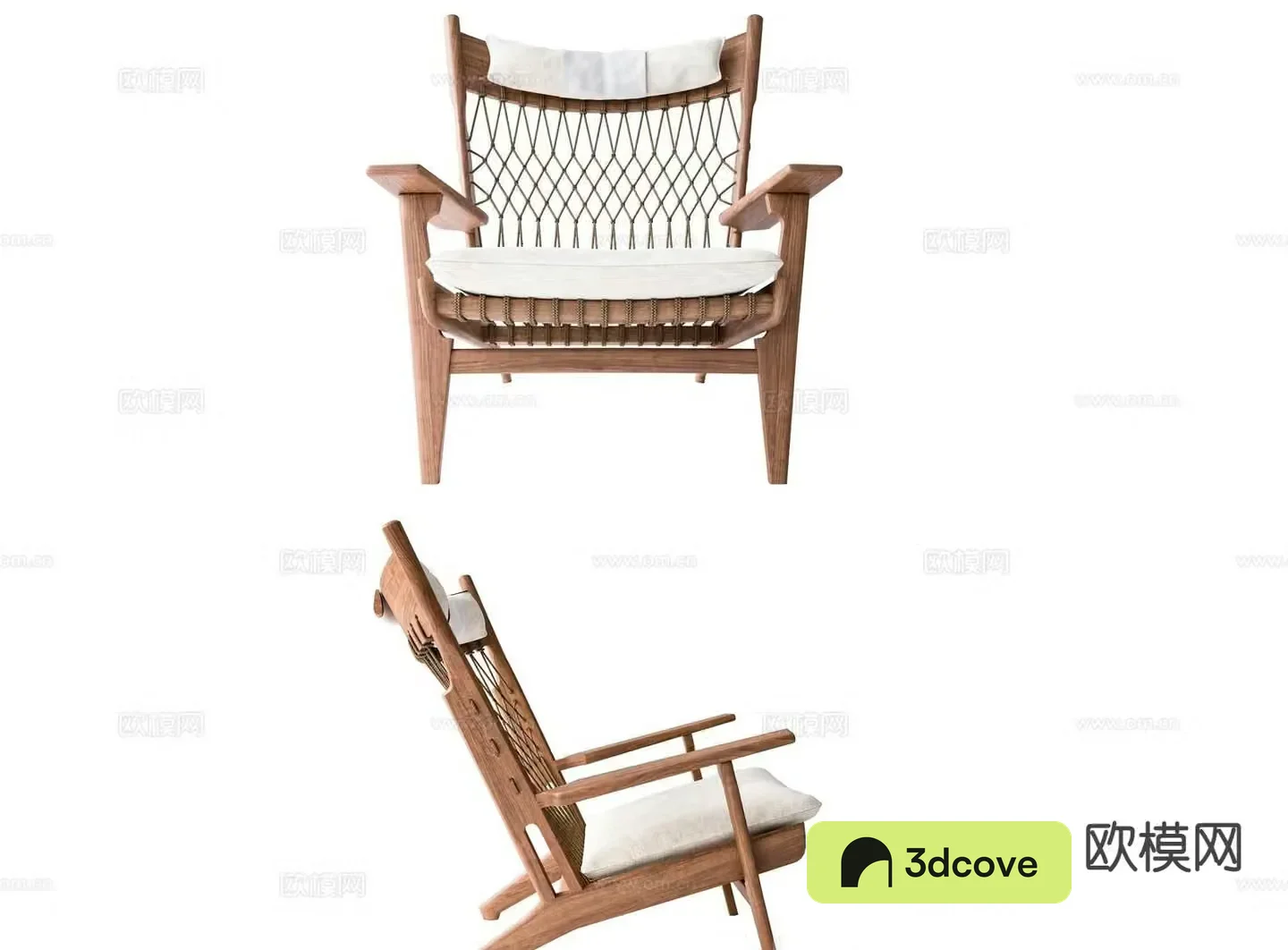 Wabi-sabi outdoor chair leisure chair