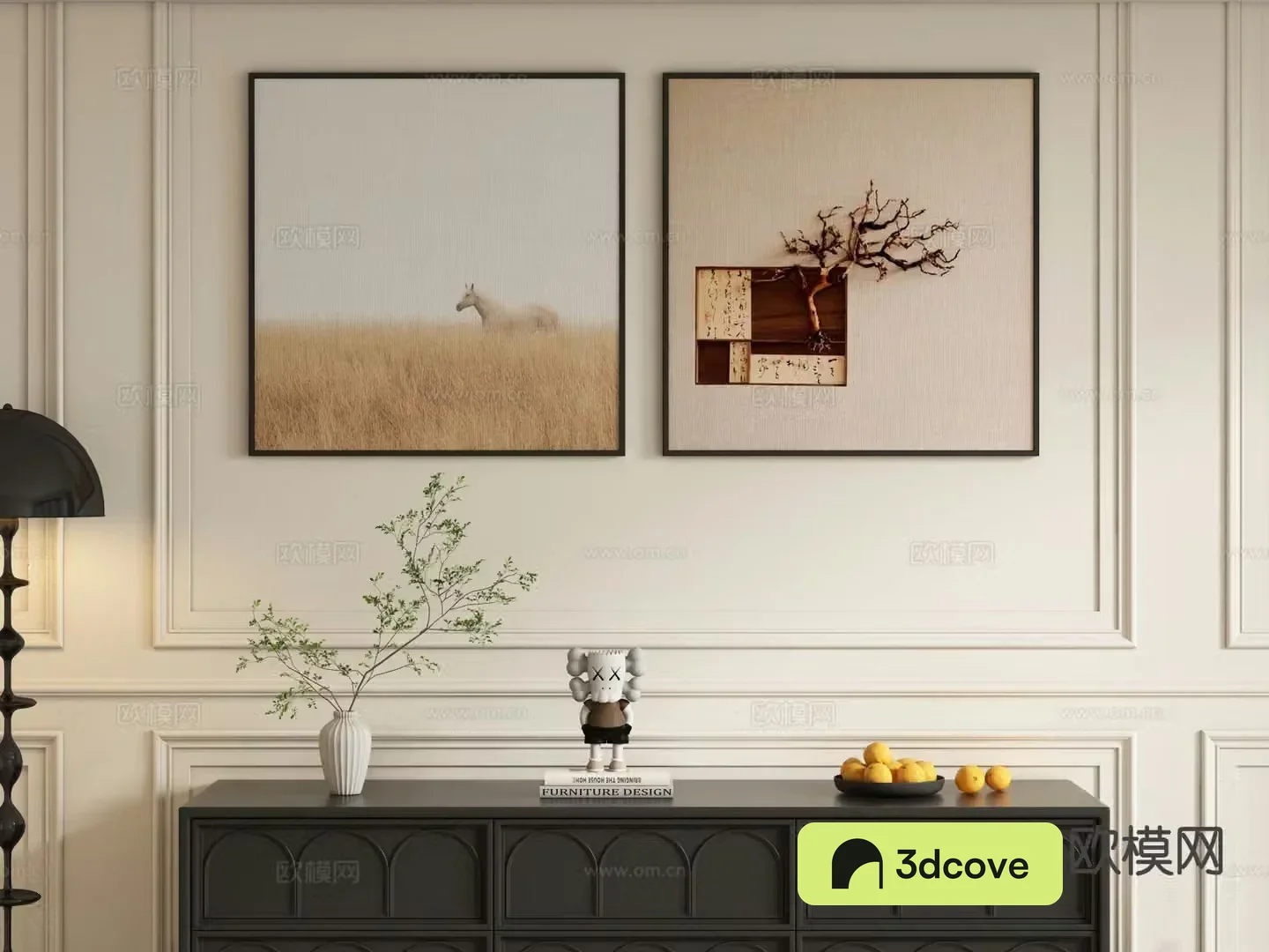 Modern decorative painting hanging painting