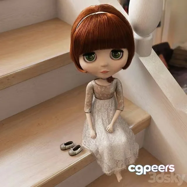 3ds Max Free – Katie, toy