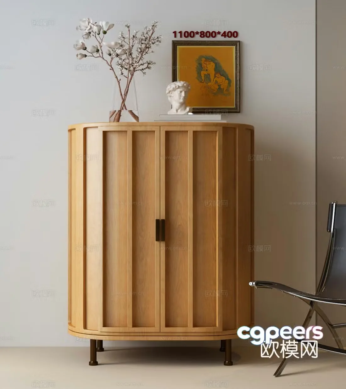 Modern medieval porch cabinet Modern medieval side cabinet Modern medieval chest cabinet Modern medieval decorative cabinet 3d model