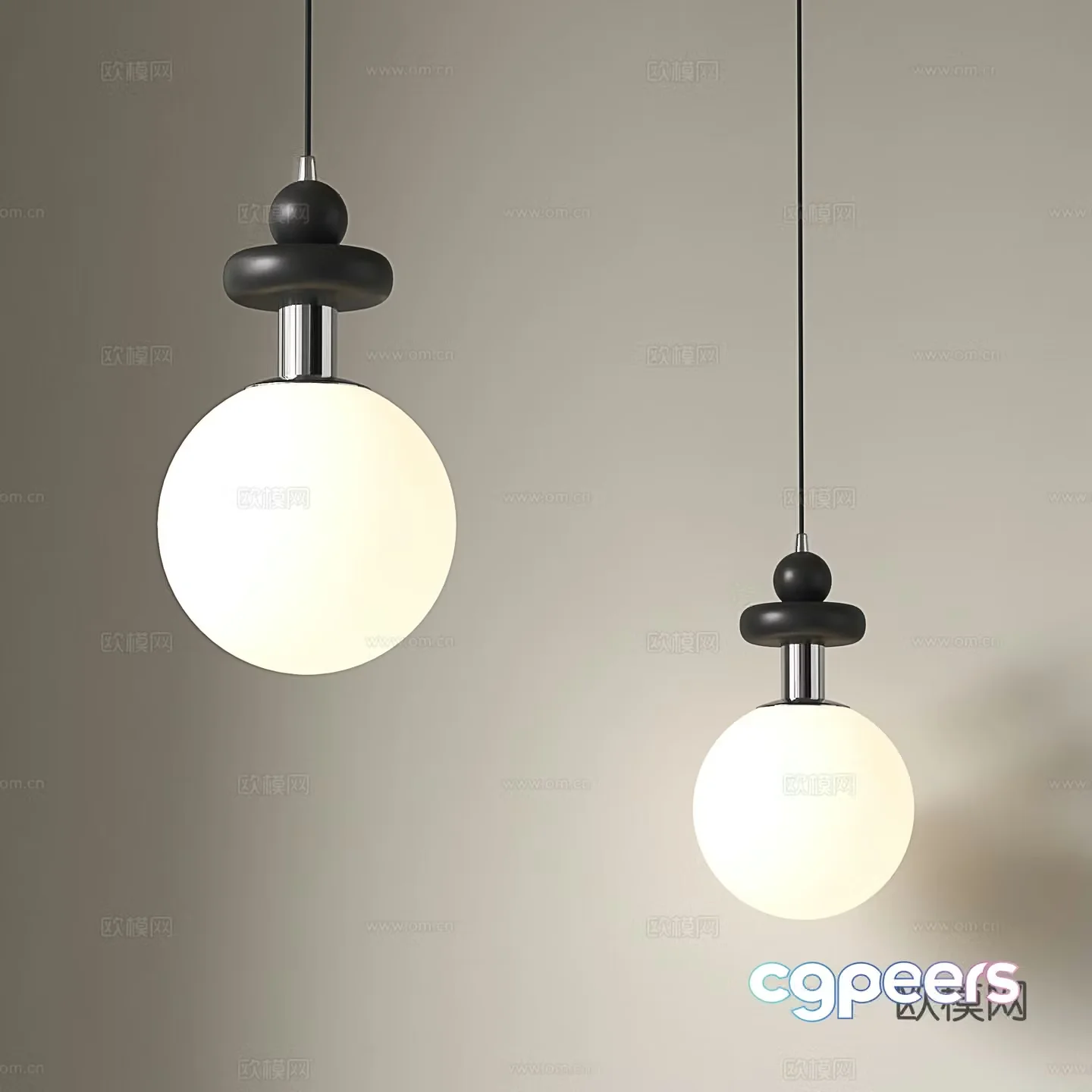 French chandeliers medieval style chandeliers bedside chandeliers retro style chandeliers American chandeliers 3D model