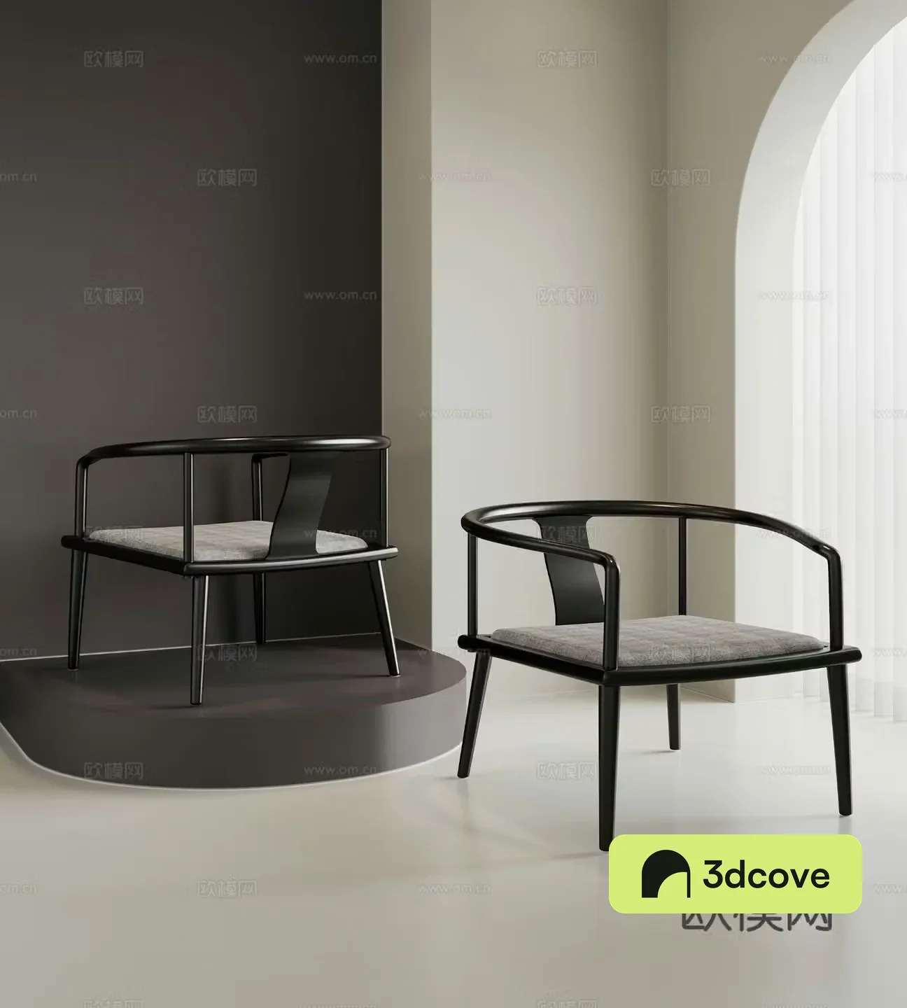 New Chinese style chair armchair
