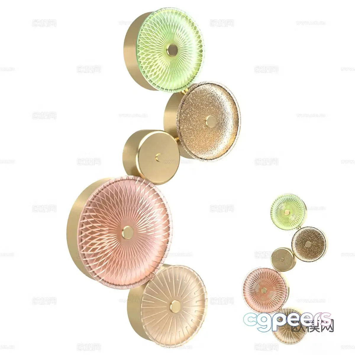 Wall lamp 3d model
