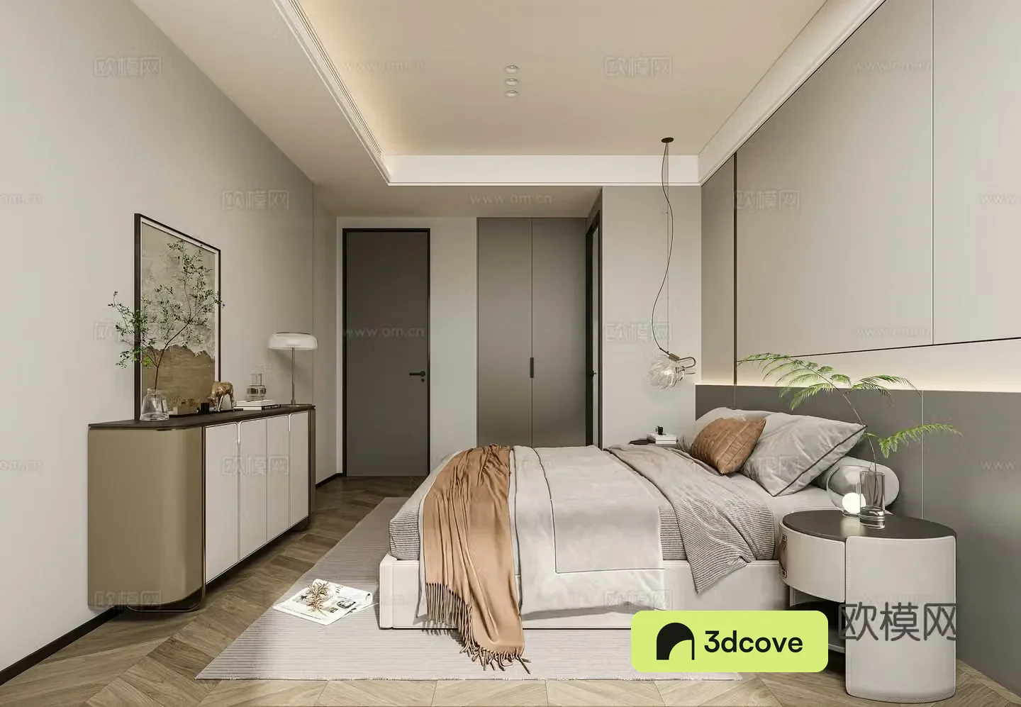 Modern bedroom