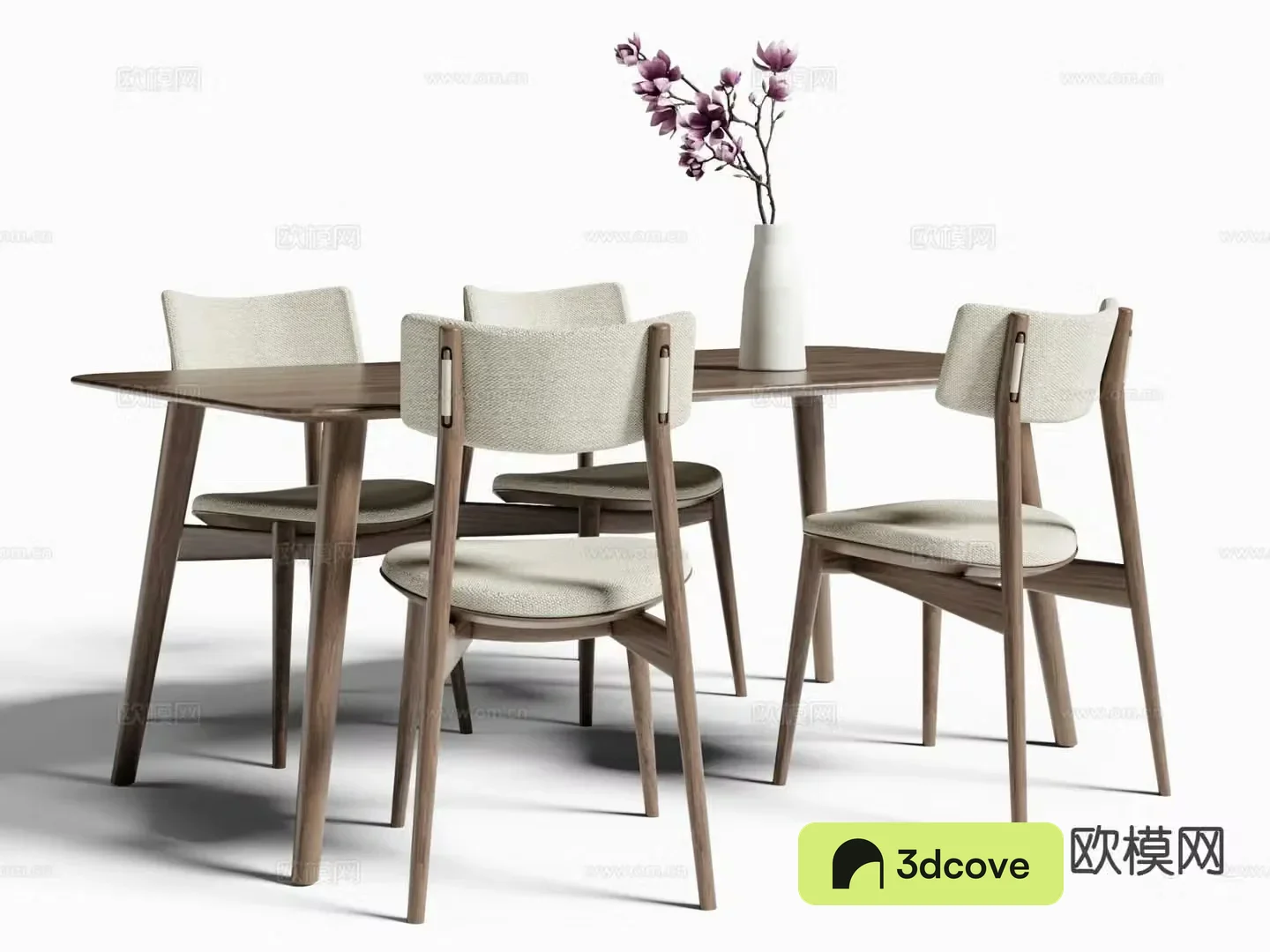 New Chinese dining table and chairs