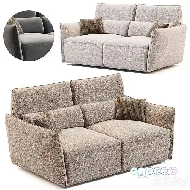 3ds Max Free – Arne Sofa