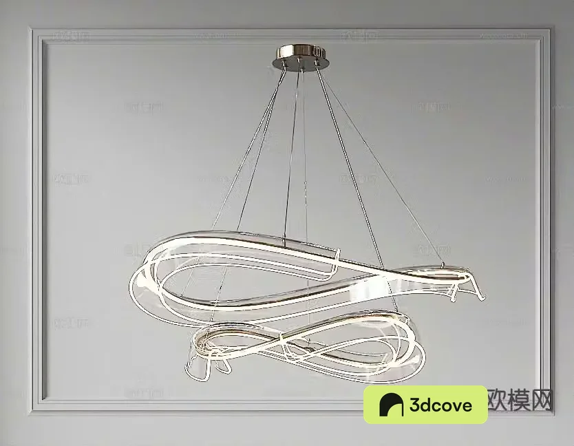 Modern glass chandelier living room chandelier dining room chandelier
