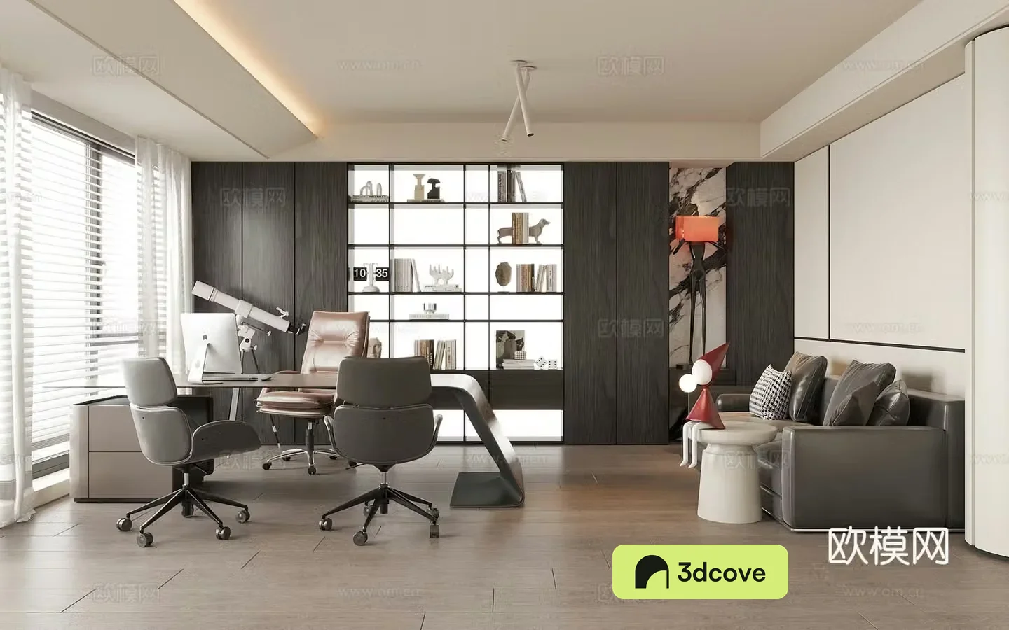 Modern General Manager Office Boss Office Desk and Chair Office Chair