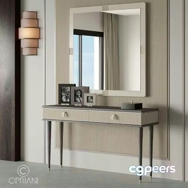 3ds Max Free – Console Cipriani Homood Cocoon Console