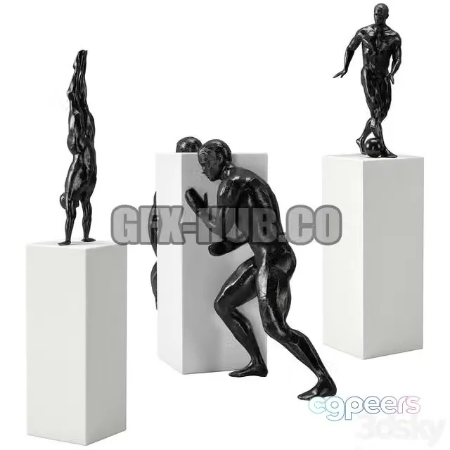 3ds Max Free – deco sculpture m 02