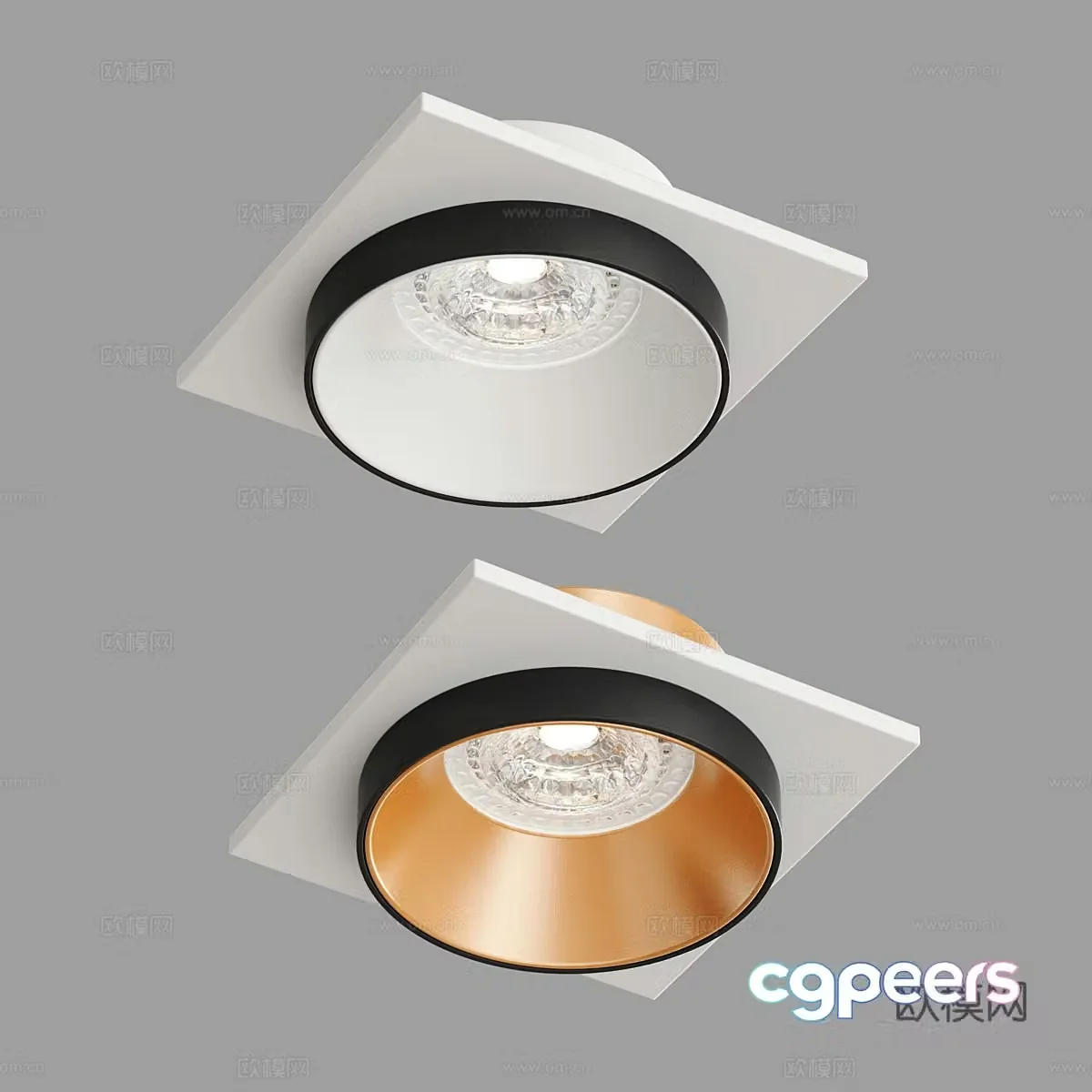 modern downlight spotlight exhibition downlight exhibition spotlight 3d model