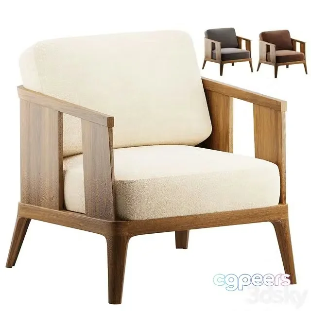 3ds Max Free – Malibu Lounge Chair