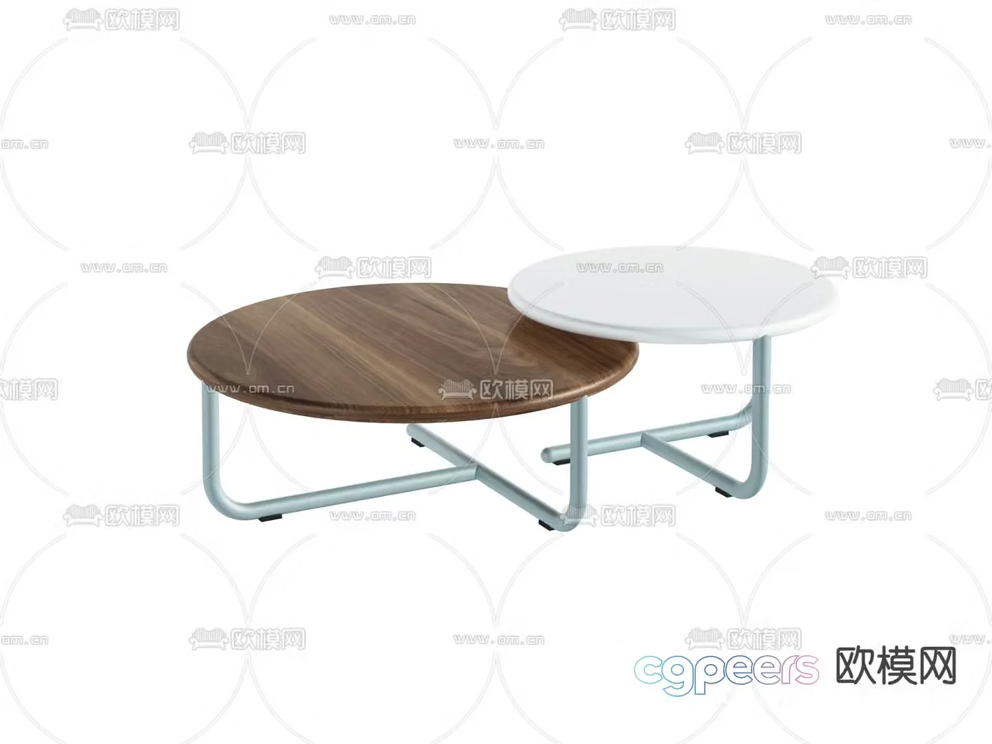 3D model of mother and child coffee table