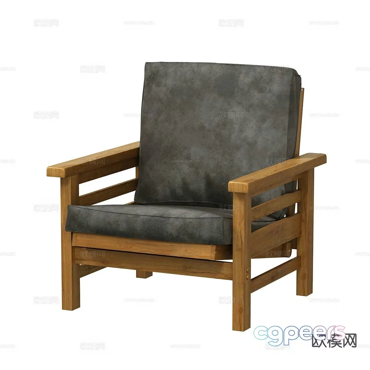 Modern lounge chair 3d model