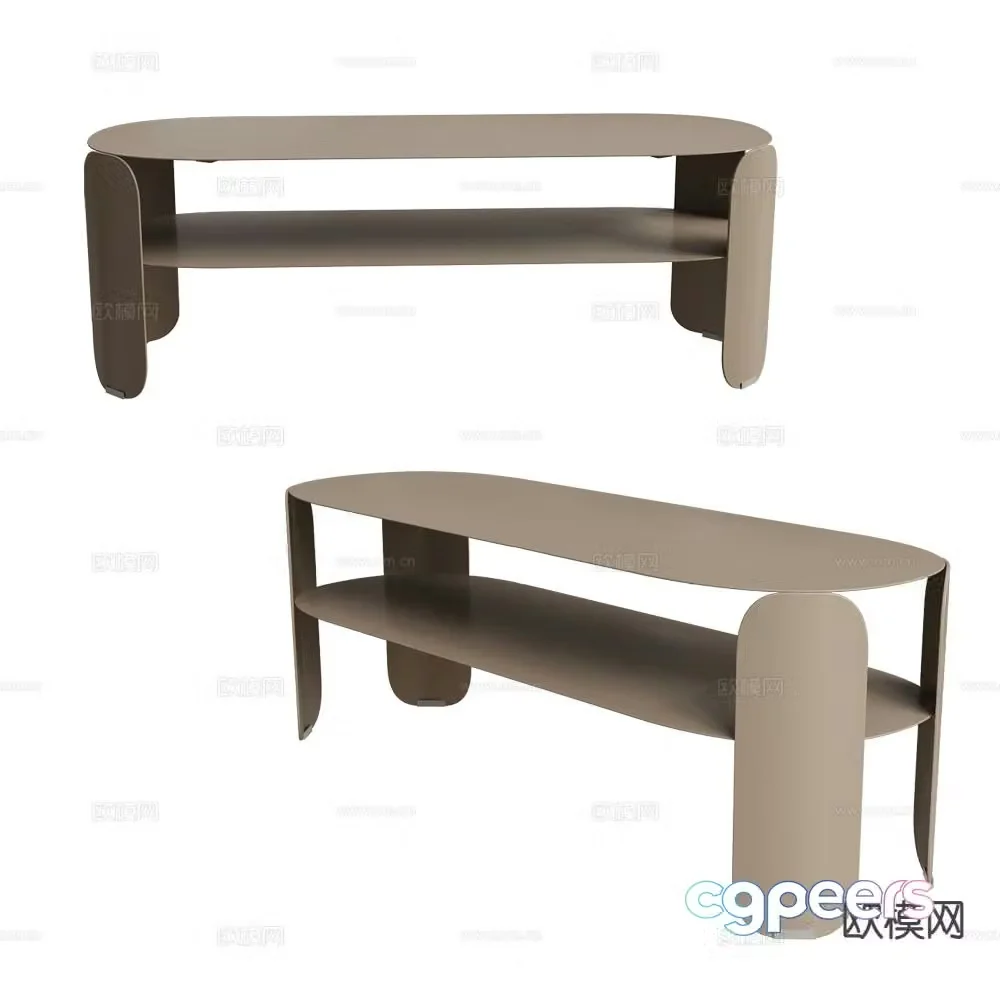 Fermob side cabinet entrance cabinet decorative cabinet 3d model