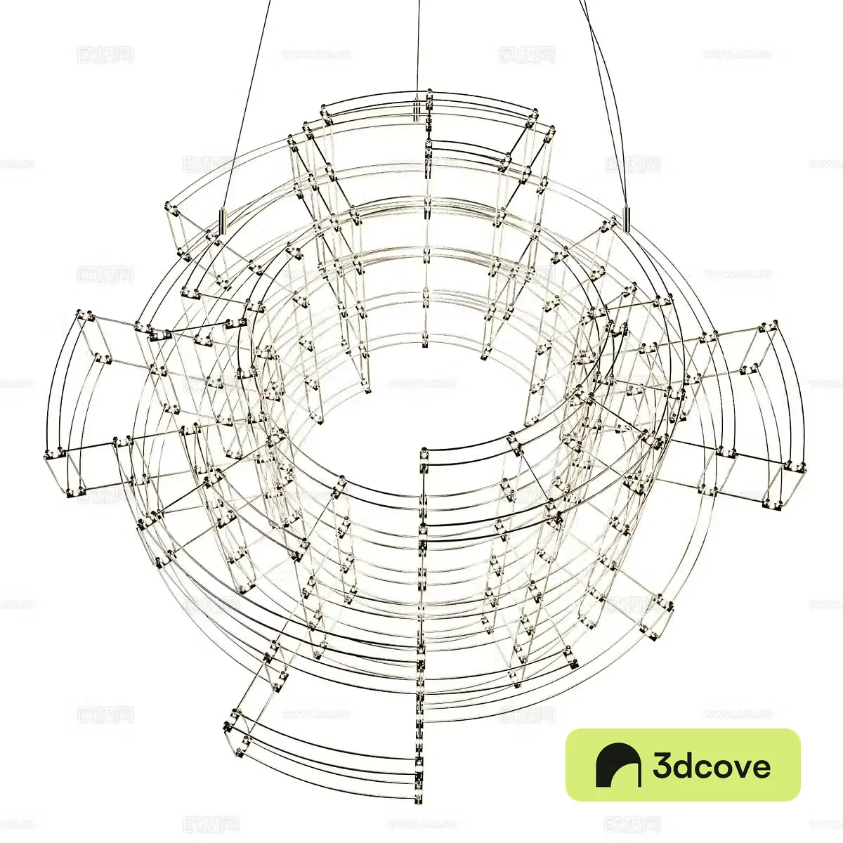 Modern simple chandelier restaurant chandelier industrial chandelier
