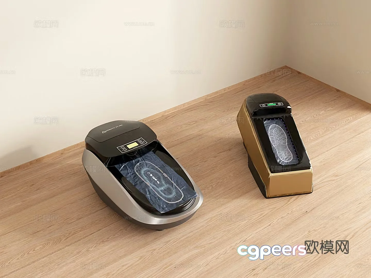 Modern shoe cover machine Shoe cover device Daily appliance Model room 3D model