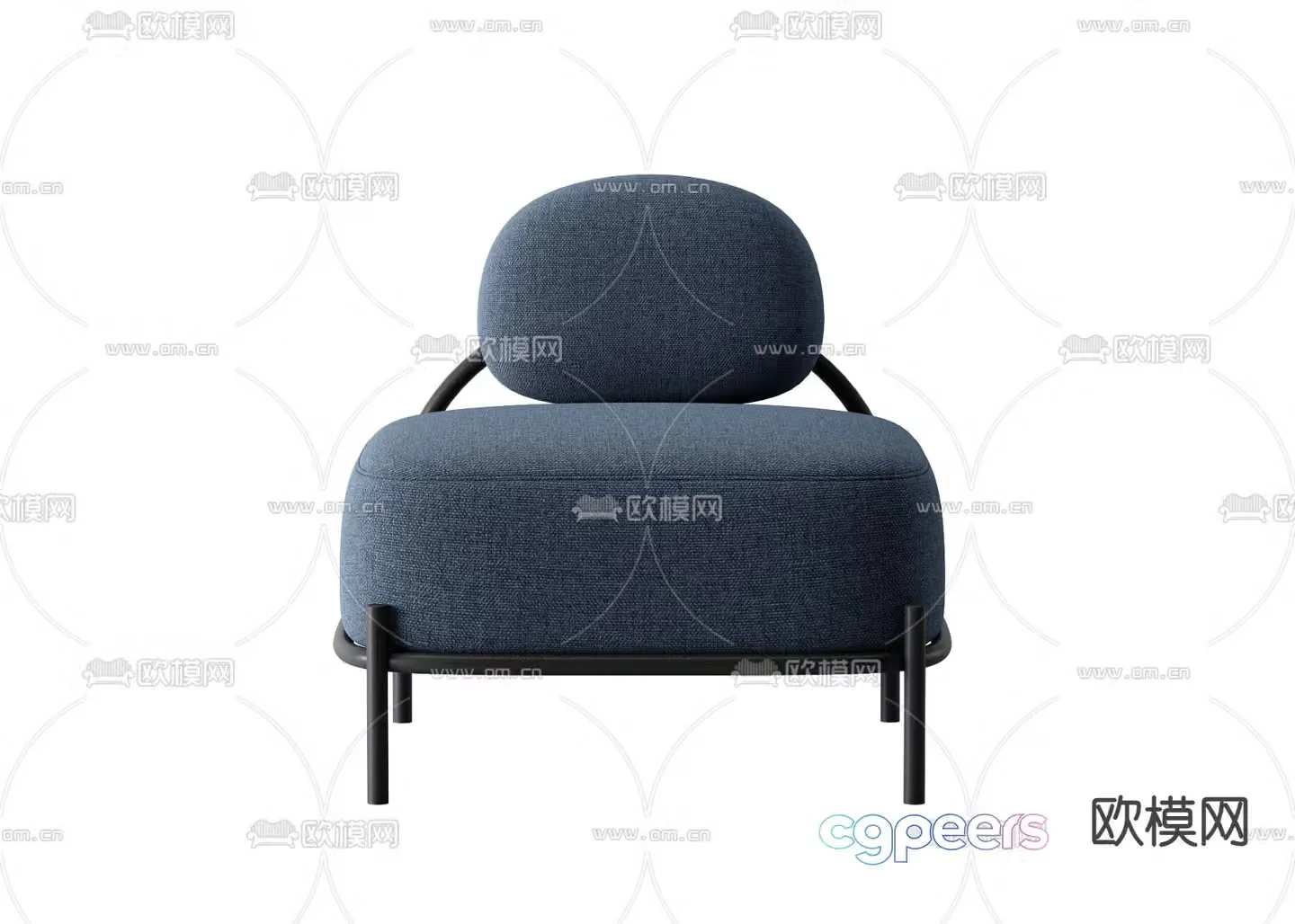 Sofa chair leisure chair 3d model