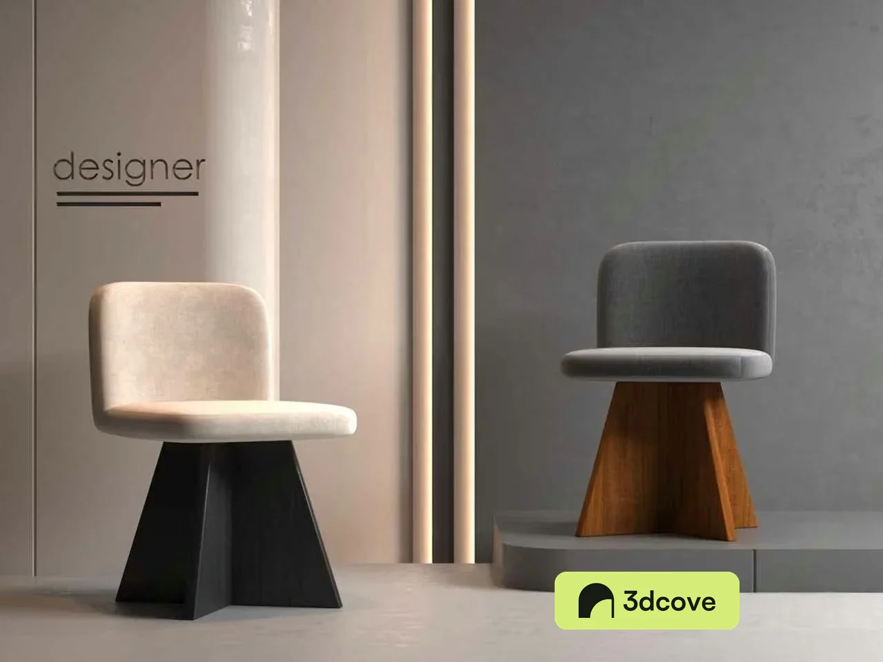 Two Modern Chairs