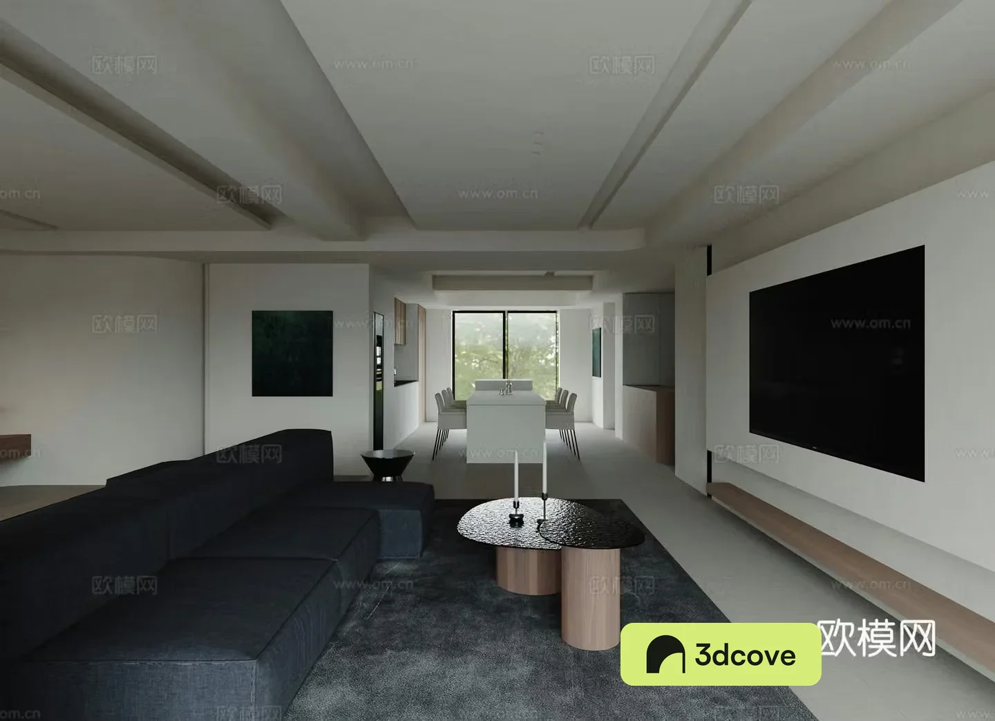 Modern Italian dining room