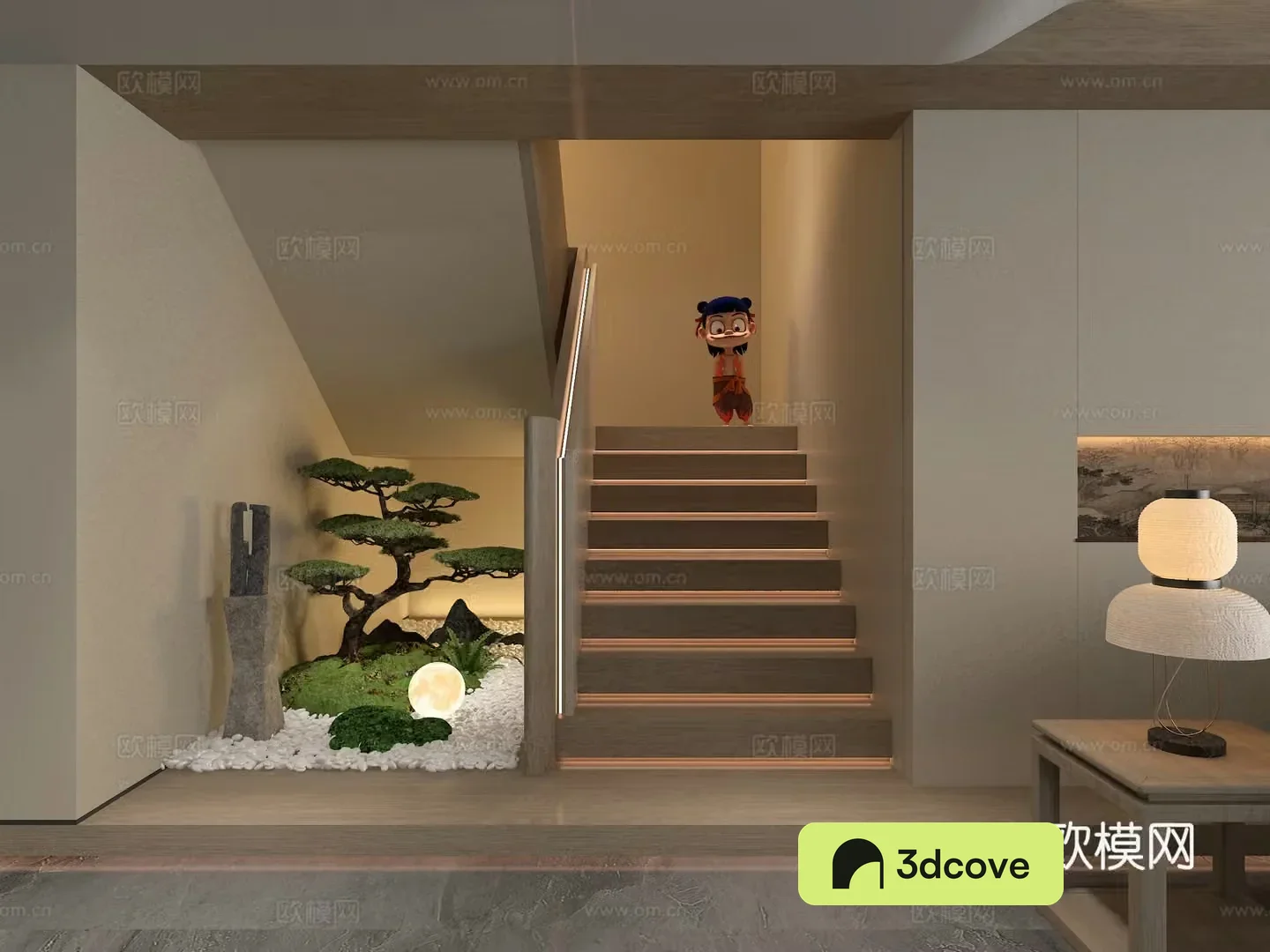 Villa stairwell