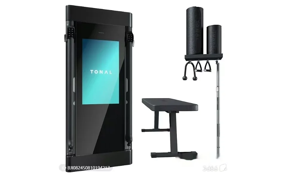 Black Tonal Pilates Equipment 3D Model – 1539 – VRAY Render