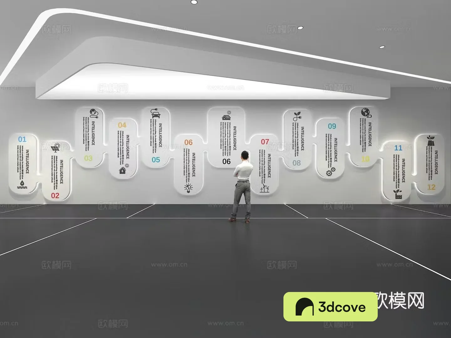 Cultural wall Corporate culture wall Education Theme wall Exhibition hall Campus culture Corridor