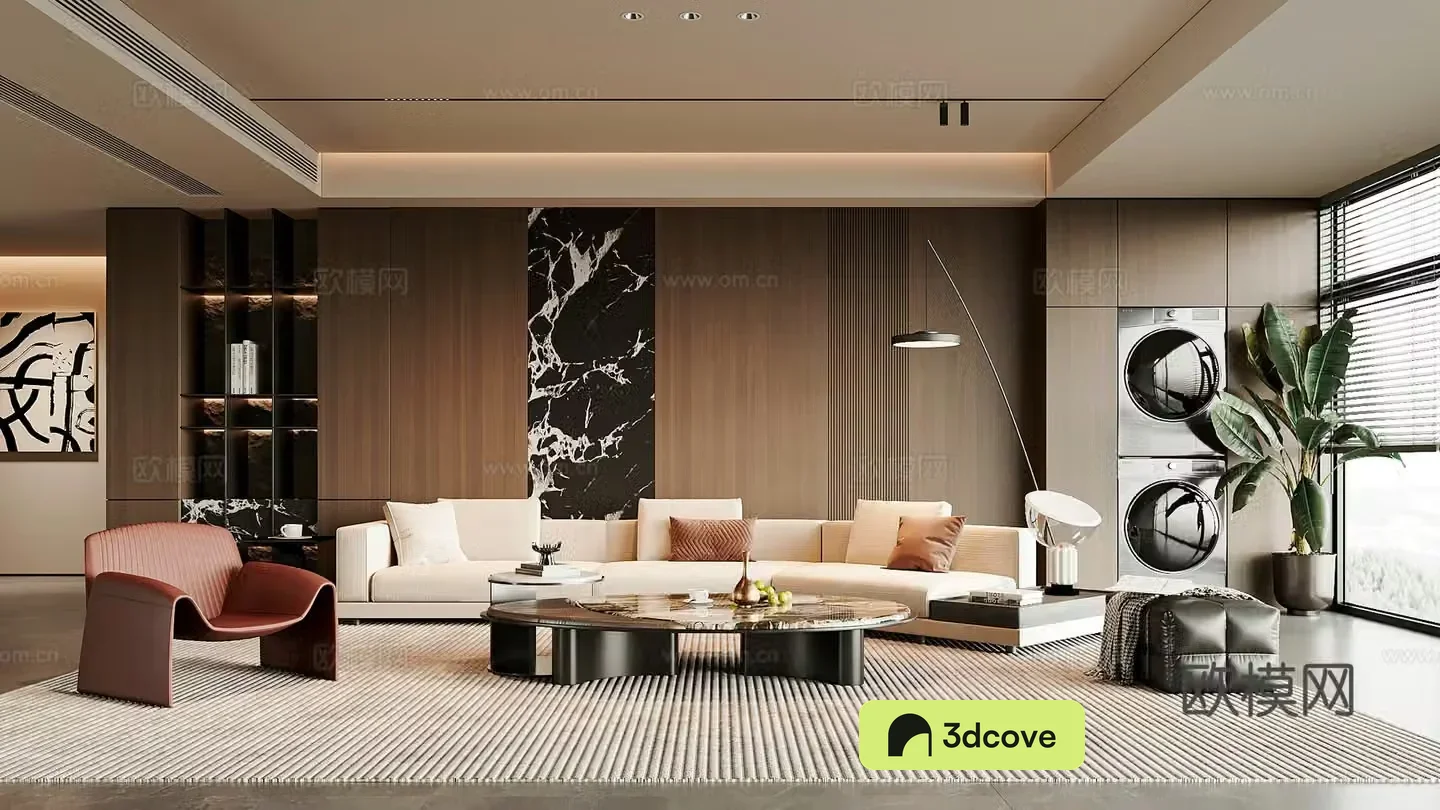Modern Italian living room