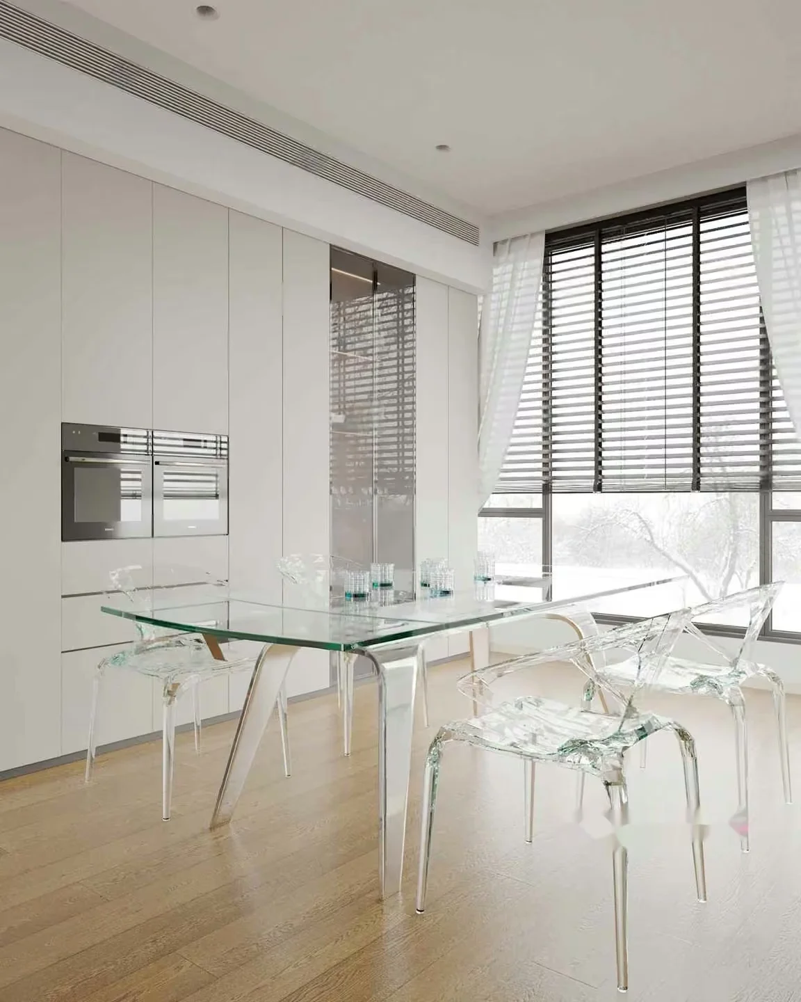 Modern Dining Room 3D Model – 12040 – CORONA Render