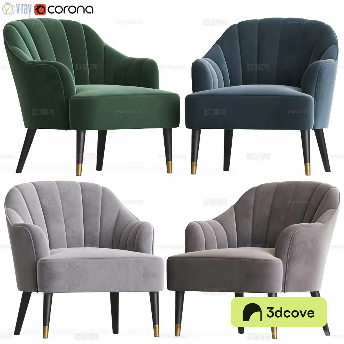 Modern leisure chair Fabric single chair Fabric leisure chair Courtyard leisure chair Outdoor leisure chair Art