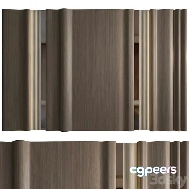 3ds Max Free – Wall Panel Decor 183