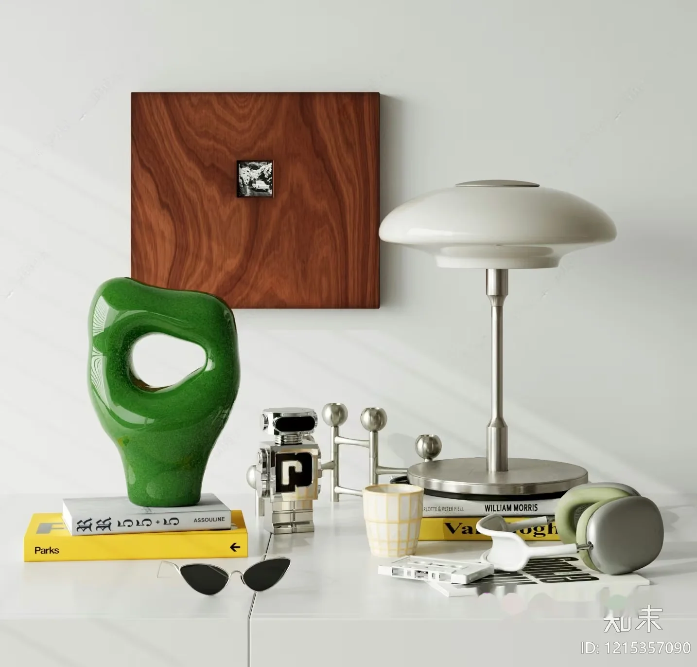 Modern Decorative Items 3D Model – 14262 – VRAY Render