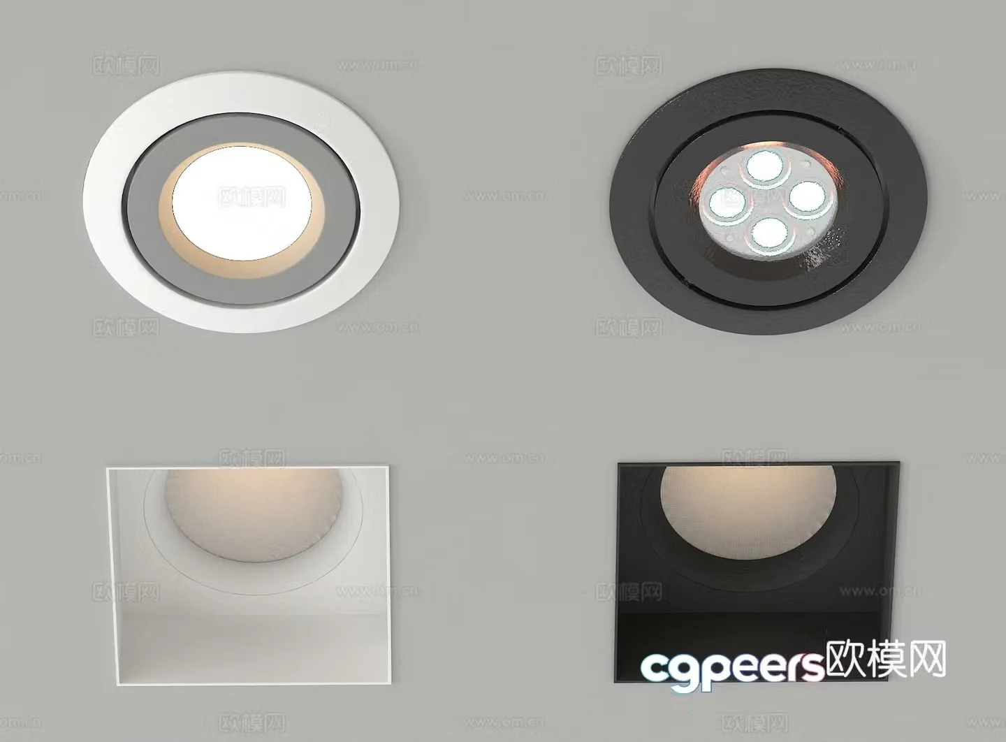 Downlight spotlight 3d model