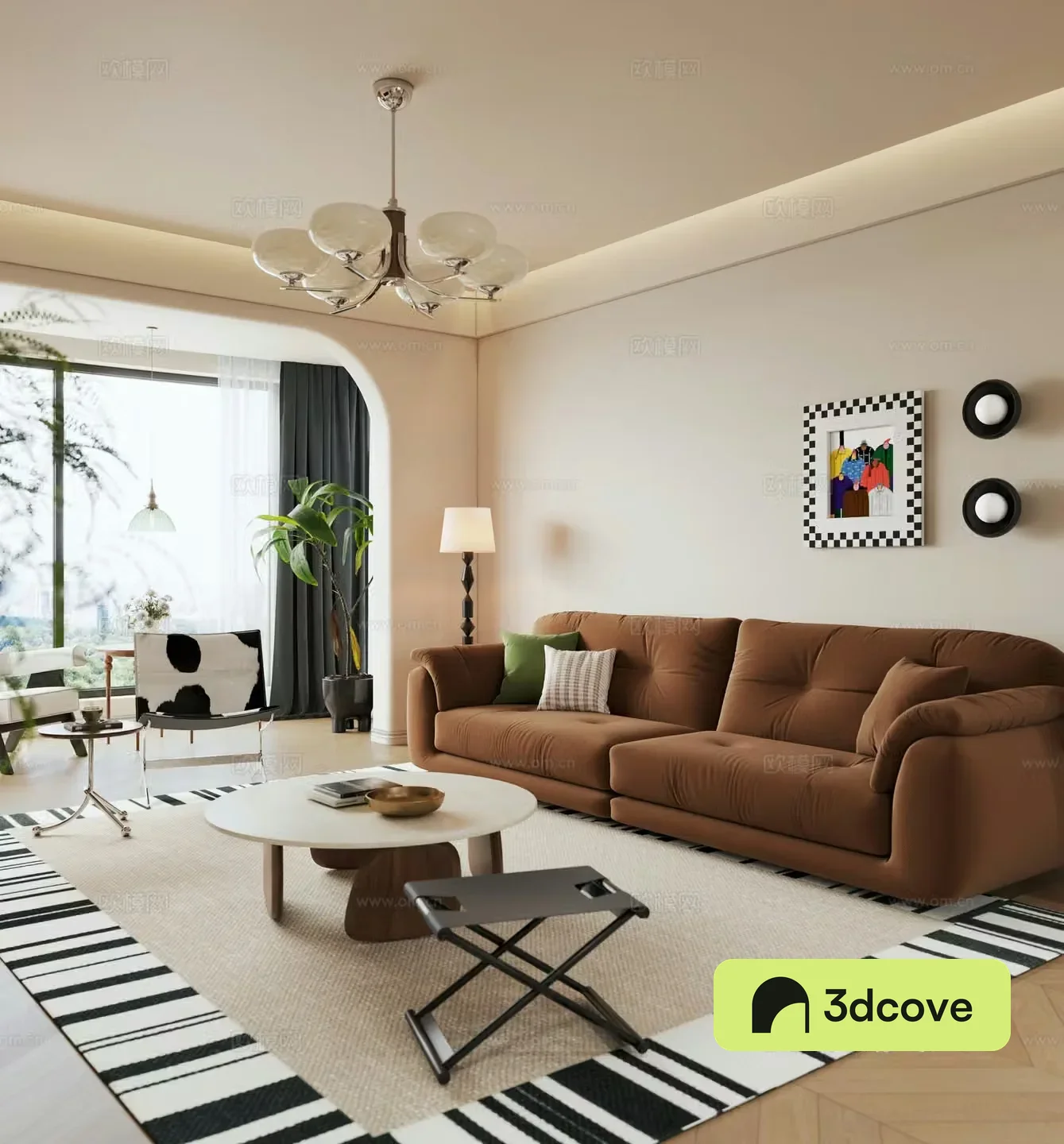 Cream medieval home living room large flat living room horizontal hall