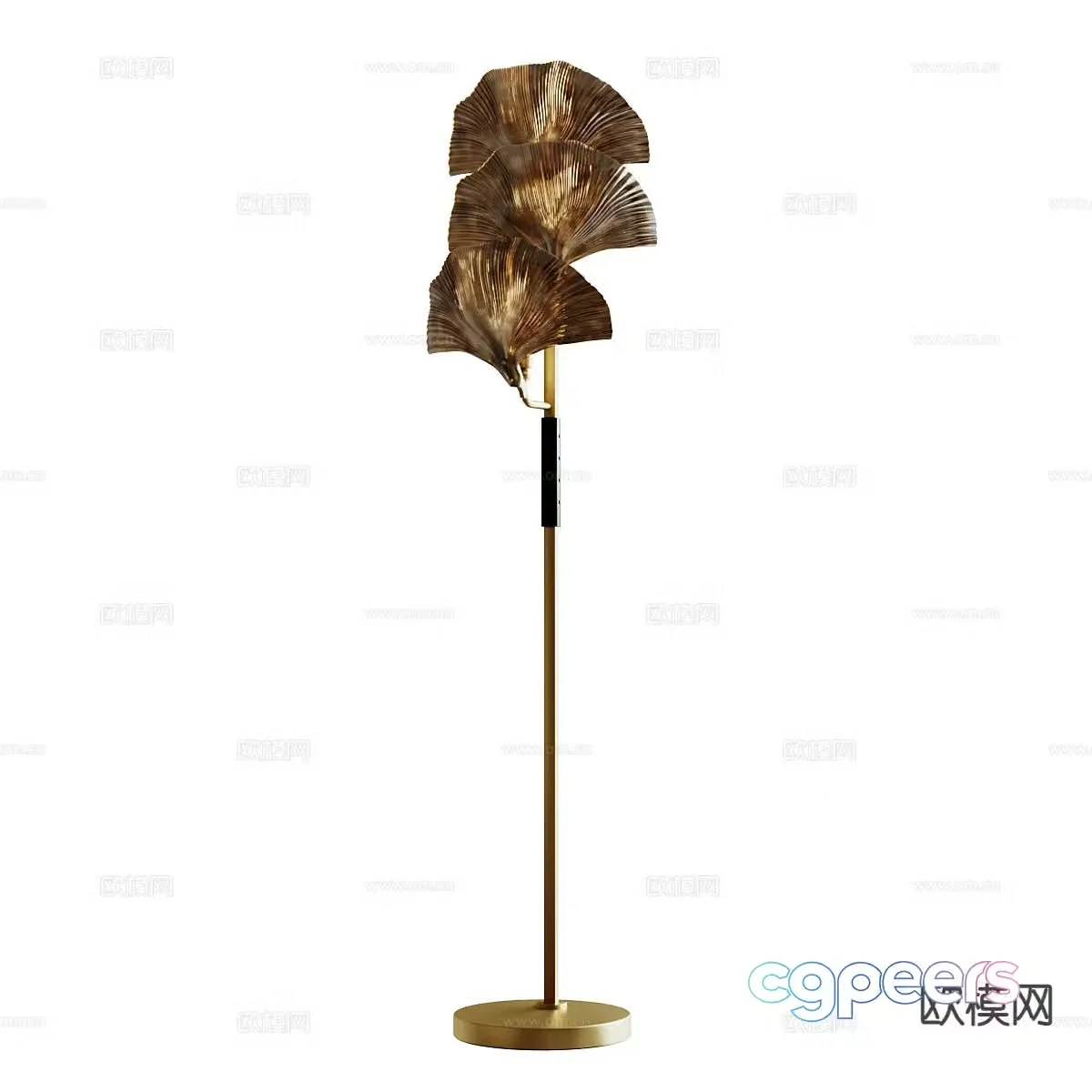 Light luxury floor lamp 3D model