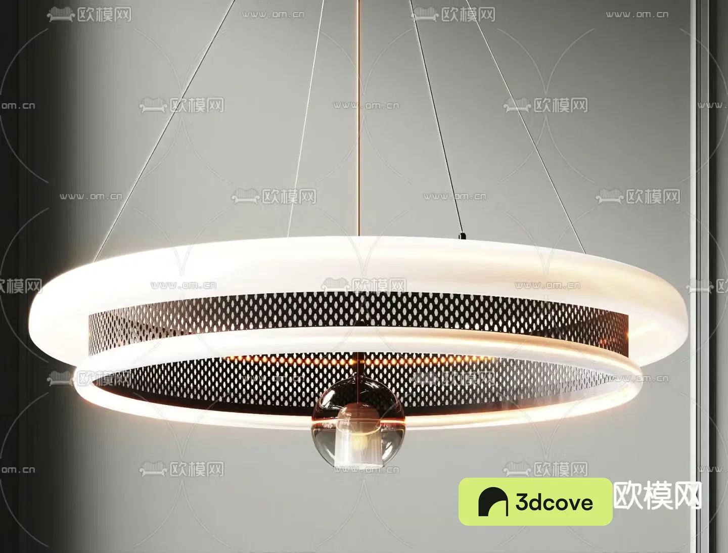 Light luxury chandeliers ring chandeliers